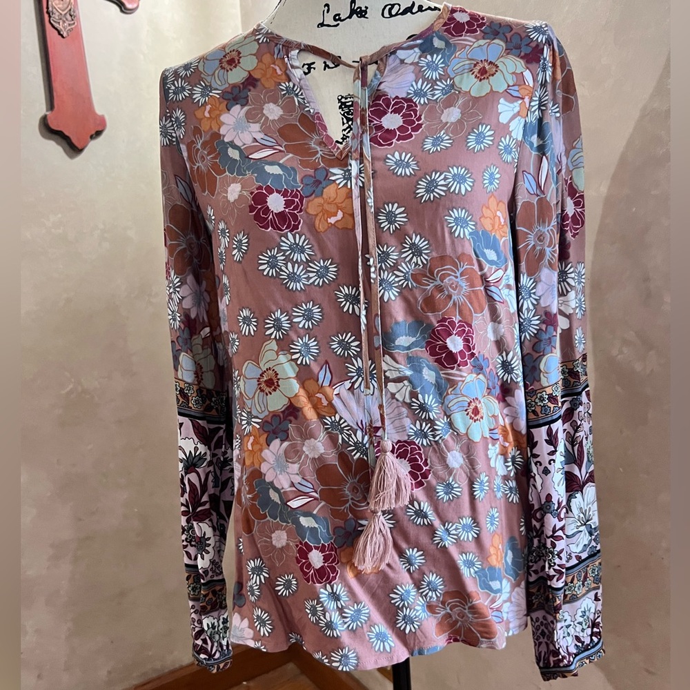 Women’s floral blouse